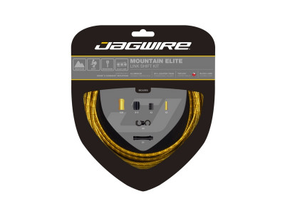 Jagwire MCK551 Mountain Elite Link Umwerfer-Set Link Silber