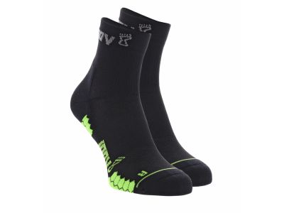 Inov-8 TRAILFLY MID Twin-pack ponožky, černá