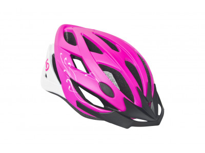 Kask Kellys DIVA różowo-biały M/L matowy