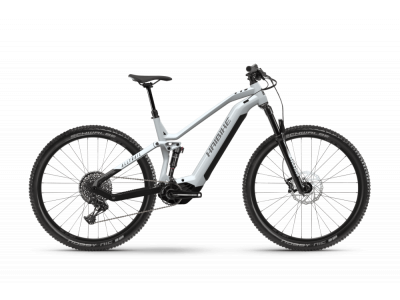 Haibike AllTrail 7 29 electric bike, gloss silver pearl