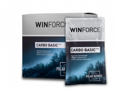 WINFORCE Carbo Basic Plus biela ostružina BOX (10x60g)