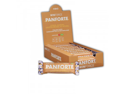 Winforce Energy tyčinky PANFORTE citrus - mandle BOX (24x60g)