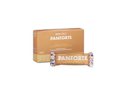 Winforce Energy sticks PANFORTE citrus - almond BOX (5x60g)