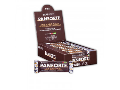 Winforce Energy tyčinky PANFORTE datle - mandle - kakao BOX (24x60g)