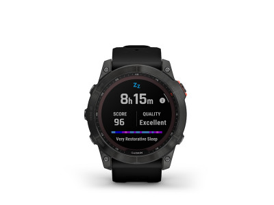 Garmin fenix® 7X Solar športové hodinky, slate gray/black band