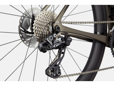 Bicicleta Cannondale Synapse Carbon LTD RLE, gunmetal/verde