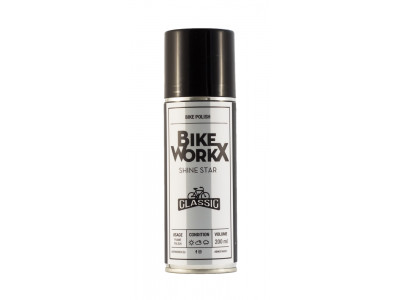 BIKEWORKX Shiner Glossy spray polish, 200 ml