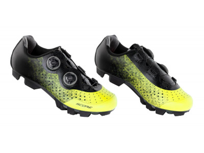 FORCE Score MTB cycling shoes, fluo/black