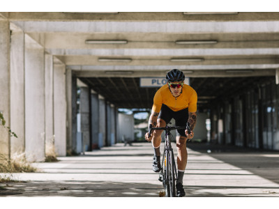Isadore men&#39;s jersey Echelon Golden Oak, orange