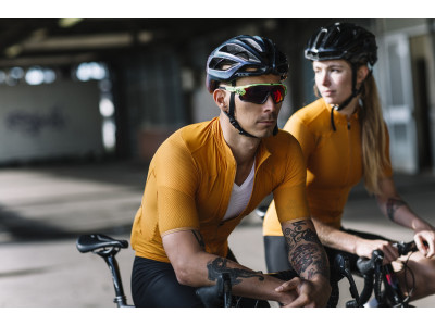 Isadore men&#39;s jersey Echelon Golden Oak, orange