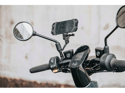 Topeak MOTORCYCLE RIDECASE MOUNT RM + OMNI RIDE CASE rearview mirror holder