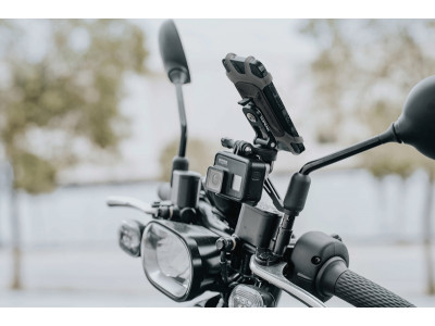 Topeak MOTORCYCLE RIDECASE MOUNT RM + OMNI RIDE CASE rearview mirror holder