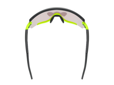 uvex Sportstyle 236 Set glasses, Black Lime Matt s2 / Mirror Yellow