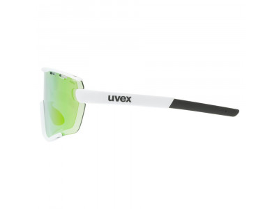uvex Sportstyle 236 Set okuliare, White Mat / Mirror Green