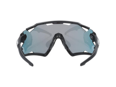 Zestaw okularów uvex Sportstyle 228, black matt/lustro czerwony uni