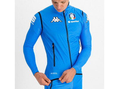 Kamizelka Sportful Apex, niebieska Team Italia