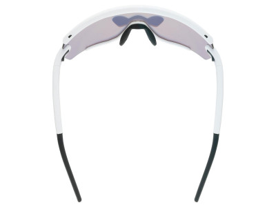 Okulary uvex Sportstyle 236, zestaw S, biały mat/lustro czerwony, uni