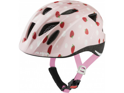 ALPINA Ximo Kinderhelm, rosa Erdbeeren
