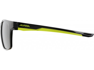ALPINA FLEXXY COOL KIDS I children&#39;s black-neon yellow glasses