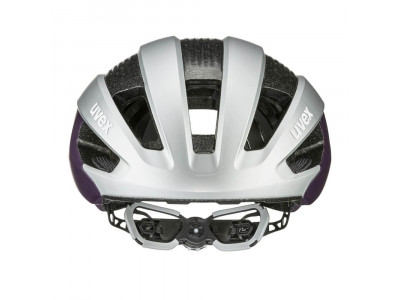 uvex Rise CC kask, Silver/Plum We