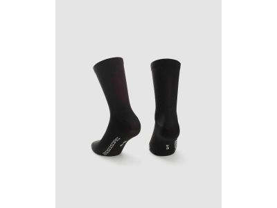 ASSOS Essence ponožky, dvojbalenie, čierna
