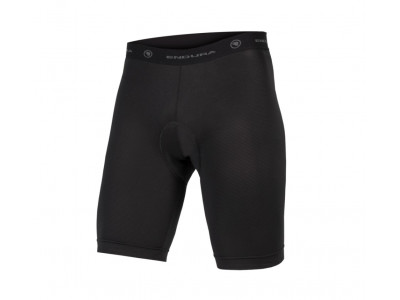 Pantaloni scurți Endura Padded Liner II, cu bazon, negru