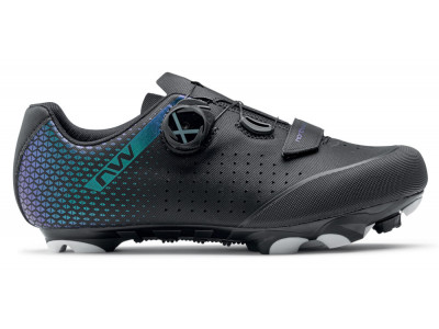 Damskie buty rowerowe MTB Northwave Origin Plus 2 czarne/opalizującym