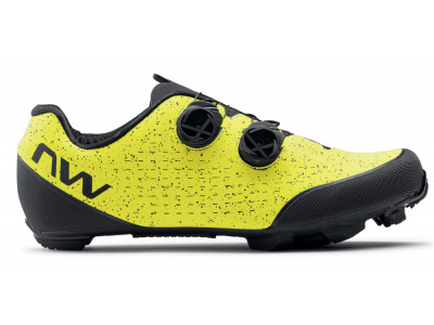 Męskie buty rowerowe MTB Northwave Rebel 3 Żółty Fluo/Czarny