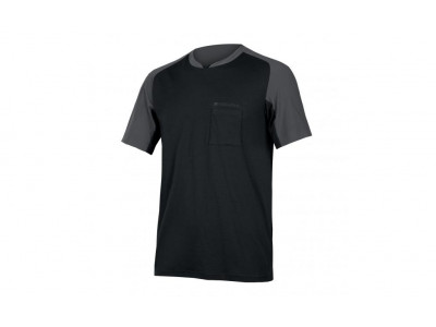 Endura GV500 Foyle pánské triko krátký rukáv Black