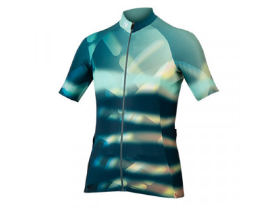 Endura Virtual Texture dámsky dres krátky rukáv Glacier Blue
