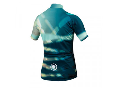 Damska koszulka rowerowa Endura Virtual Structure w kolorze lodowcowego błękitu