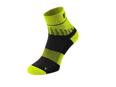 R2 DETECT ponožky, černá/žlutá