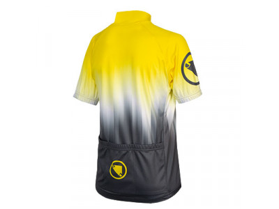Endura Xtract children&#39;s jersey short sleeve Hi-Viz yellow