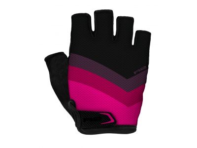 R2 OMBRA dámské rukavice, černá/růžová