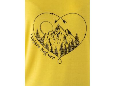 Viking LENTA Bamboo Damen T-Shirt, gelb/schwarz
