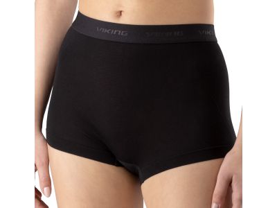 Viking lockness bamboo dámské boxerky, černá