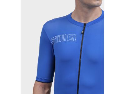 ALÉ PRAGMA COLOR BLOCK koszulka rowerowa, italia blue