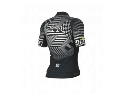 ALÉ PR-S CHECKER jersey, gray