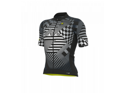 ALÉ PR-S CHECKER jersey, gray