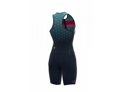 Alé women&#39;s triathlon suit, turquoise/blue