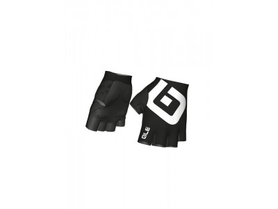 ALÉ AIR Handschuhe, schwarz/weiß