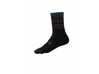 ALÉ SCANNER Socken, schwarz/blau