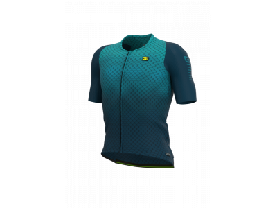 ALÉ R-EV1 VELOCITY G+ jersey, petroleum/turquoise