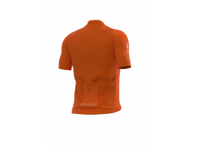 Koszulka rowerowa ALÉ R-EV1 C SILVER COOLING, fluorescencyjna pomarańcza