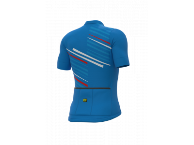Koszulka rowerowa ALÉ SOLID FLASH, włoski jasnoniebieski