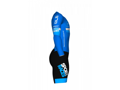 ALÉ Cyklistická kombinéza ALÉ TEAM Crono 2.0 s dlouhým rukávem Sport Races