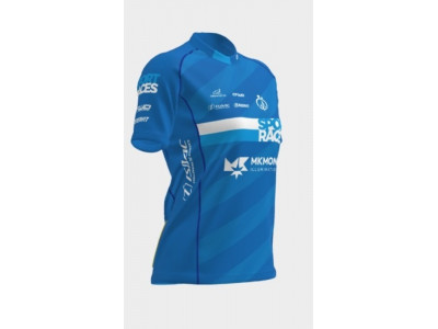 Damska koszulka ALÉ Sport Races w kolorze niebieskim