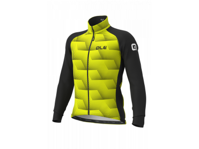 Alé SOLID SHARP jacket, black/fluo yellow