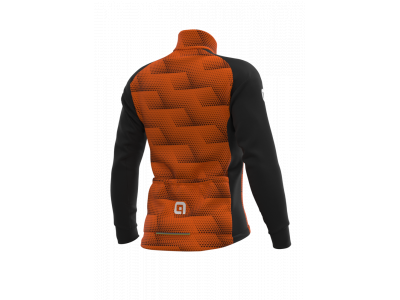 ALÉ SOLID PRAGMA SHARP jacket, black/fluo orange