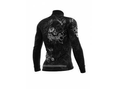 ALÉ Zateplený cyklistický dres ALÉ pánský PR-R SKULL